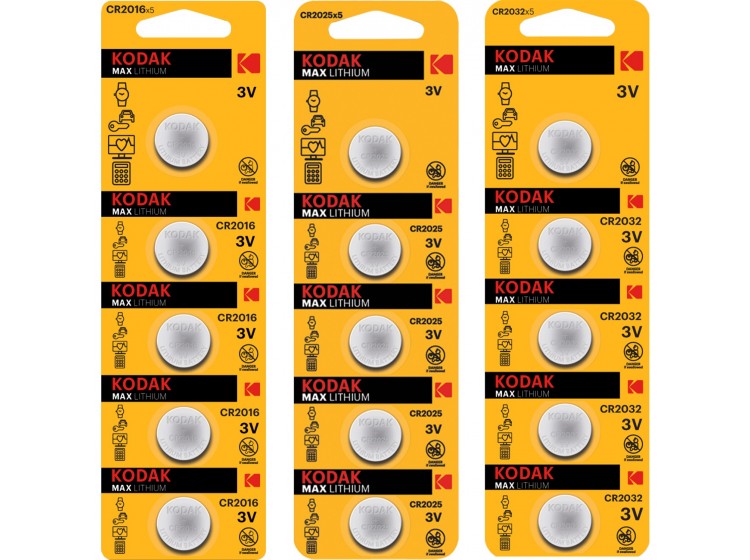 Эл.питания Kodak CR2032 5BL Эл.питания Kodak CR2032 5BL